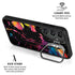 Chromatic Splatter Black Galaxy S24 FE Kickstand Case